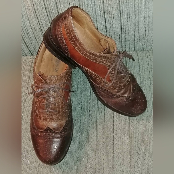 Bussola wingtip leather loafers - Picture 3 of 9